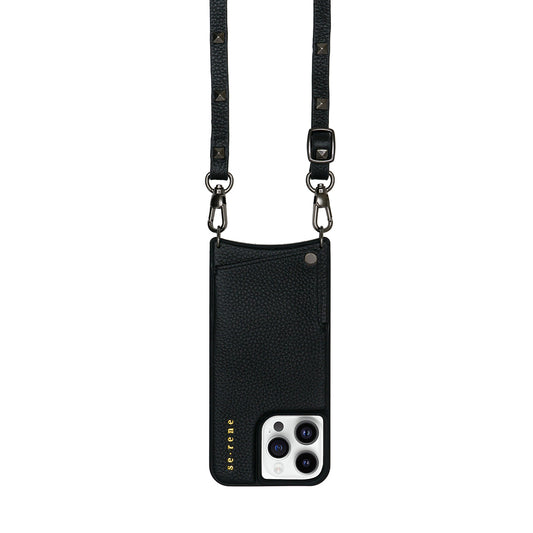 Black & Pewter Pyramid Studded Everyday Set