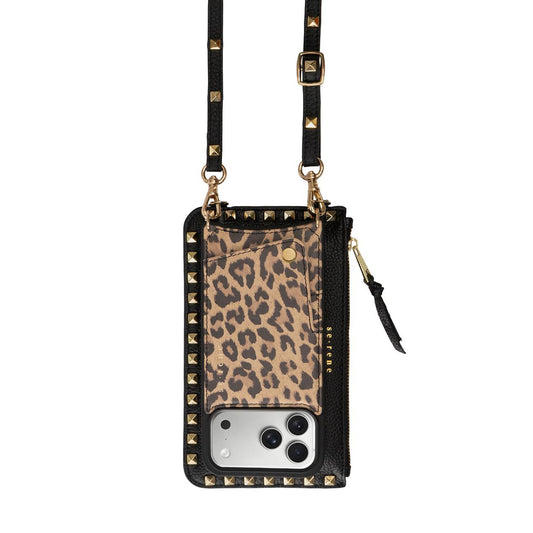 Javan Leopard & Black Pyramid Studded Complete Set