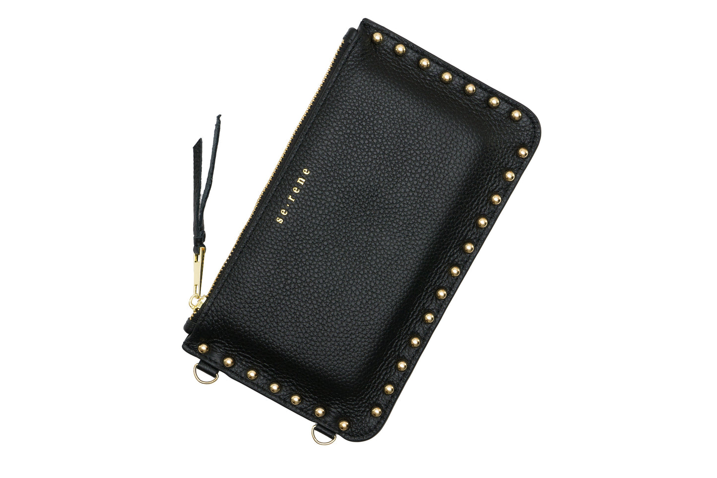 Samsung / Black with Round Gold Studs