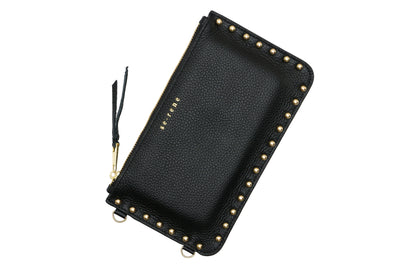 Samsung / Black with Round Gold Studs