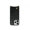 Black Croc iPhone Cover