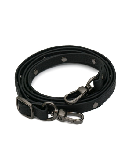 Black with Pewter Flat Studs