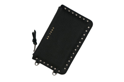 Black with Pewter Flat Studs