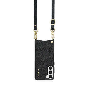 Leather Samsung Everyday Set | Black & Gold
