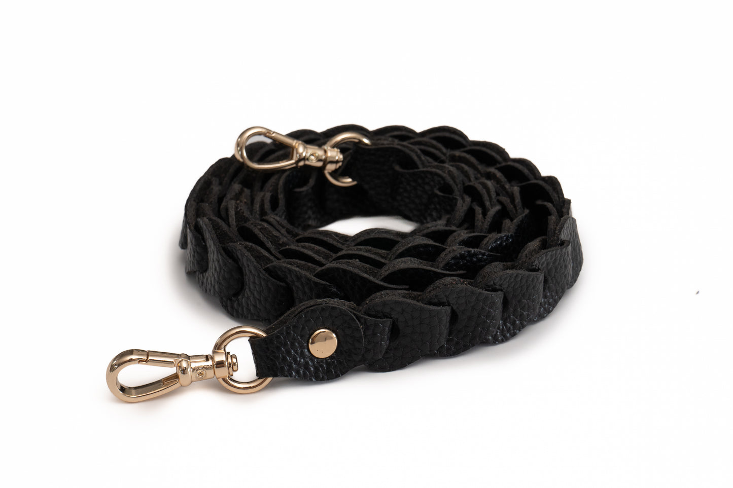 Noir Belle - Scalloped Strap