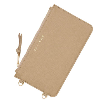 Taupe Classic Fashion Pouch