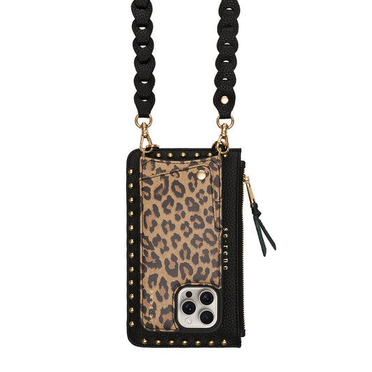 Javan Leopard & Black Complete Set with Scalloped Strap