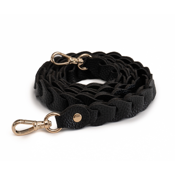 Noir Belle Scalloped Strap