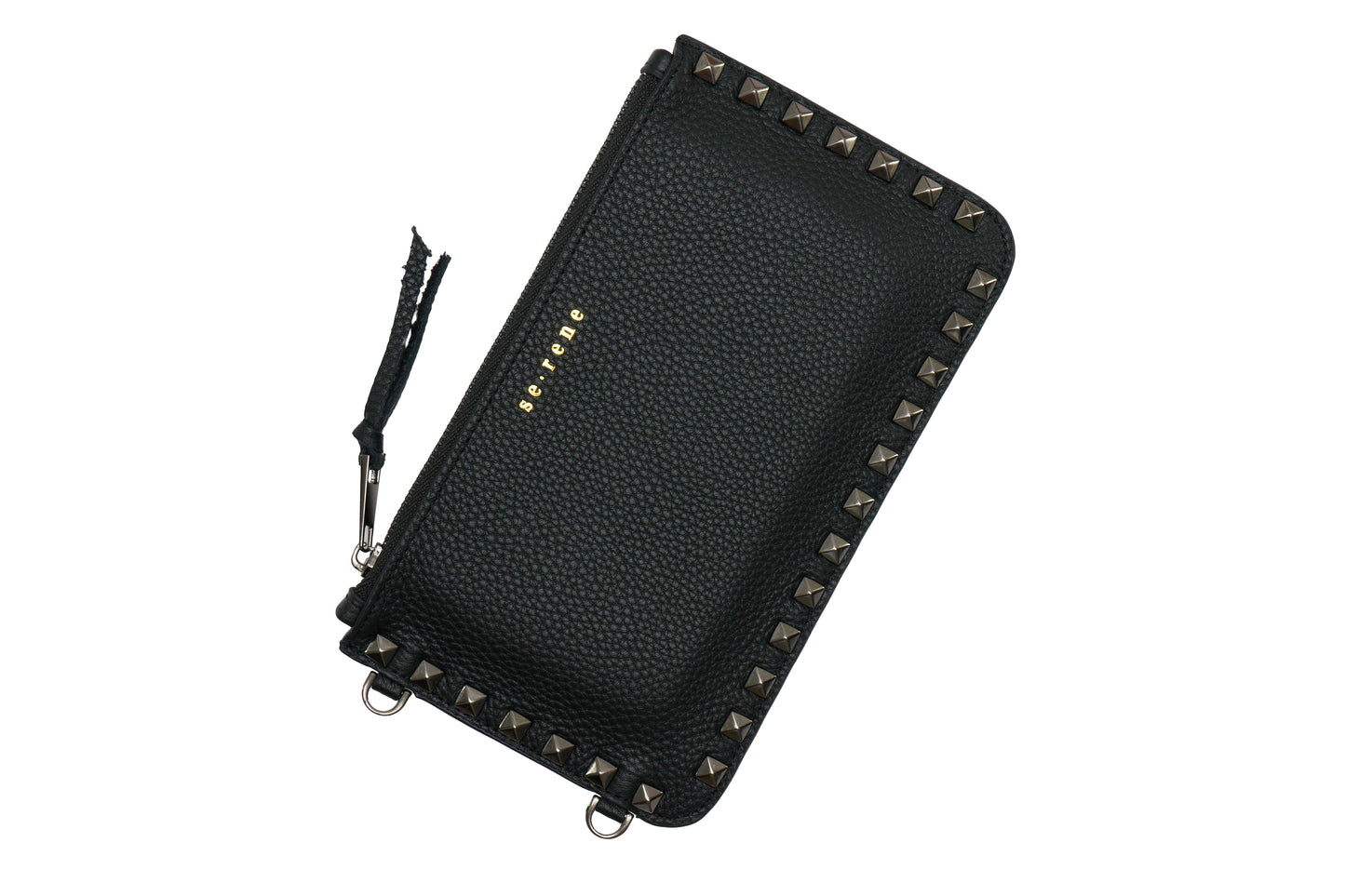 Samsung / Black with Pewter Pyramid Studs