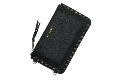 Samsung / Black with Pewter Pyramid Studs