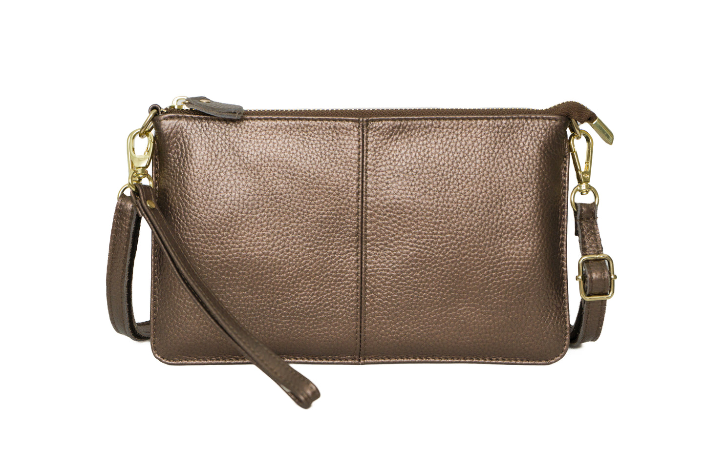 Se-rene Clutch Bag - Bronze