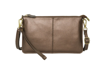 Se-rene Clutch Bag - Bronze