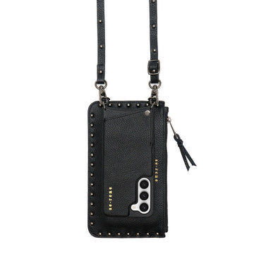 Black Samsung Pewter Round Studded Complete Set