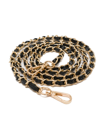 Chain & Leather Intertwined Strap